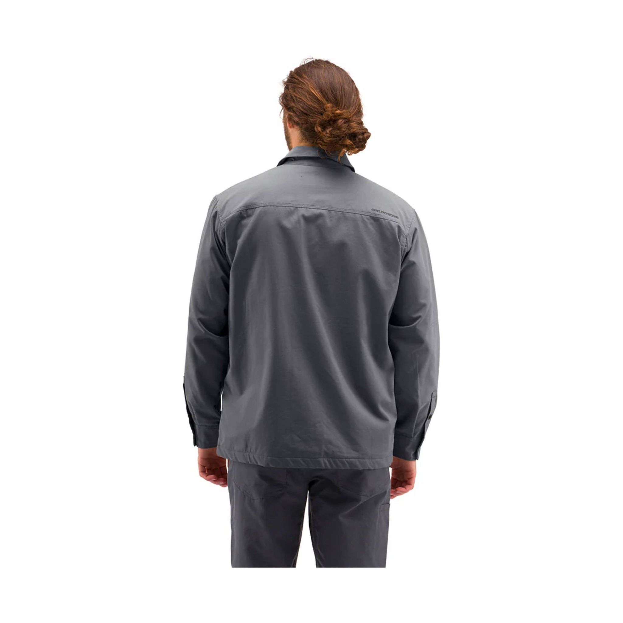 Grundens Men's Jetty Shacket - Iron Gate by Lenny's Shoe & Apparel