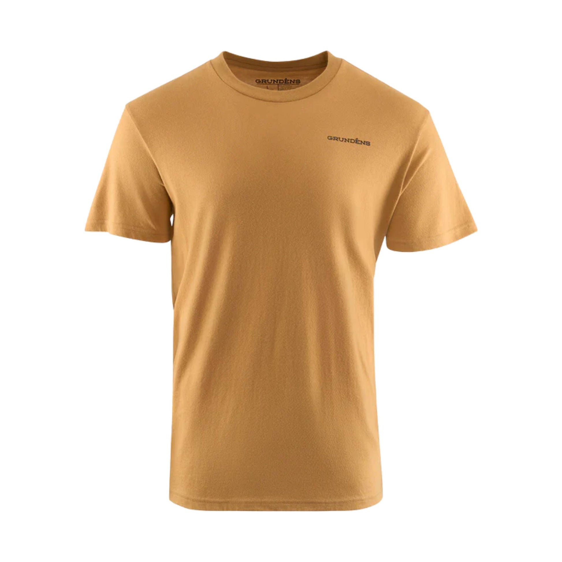 Grundens Men's Leroy Brown Short Sleeve T Shirt - Whiskey by Lenny's Shoe & Apparel