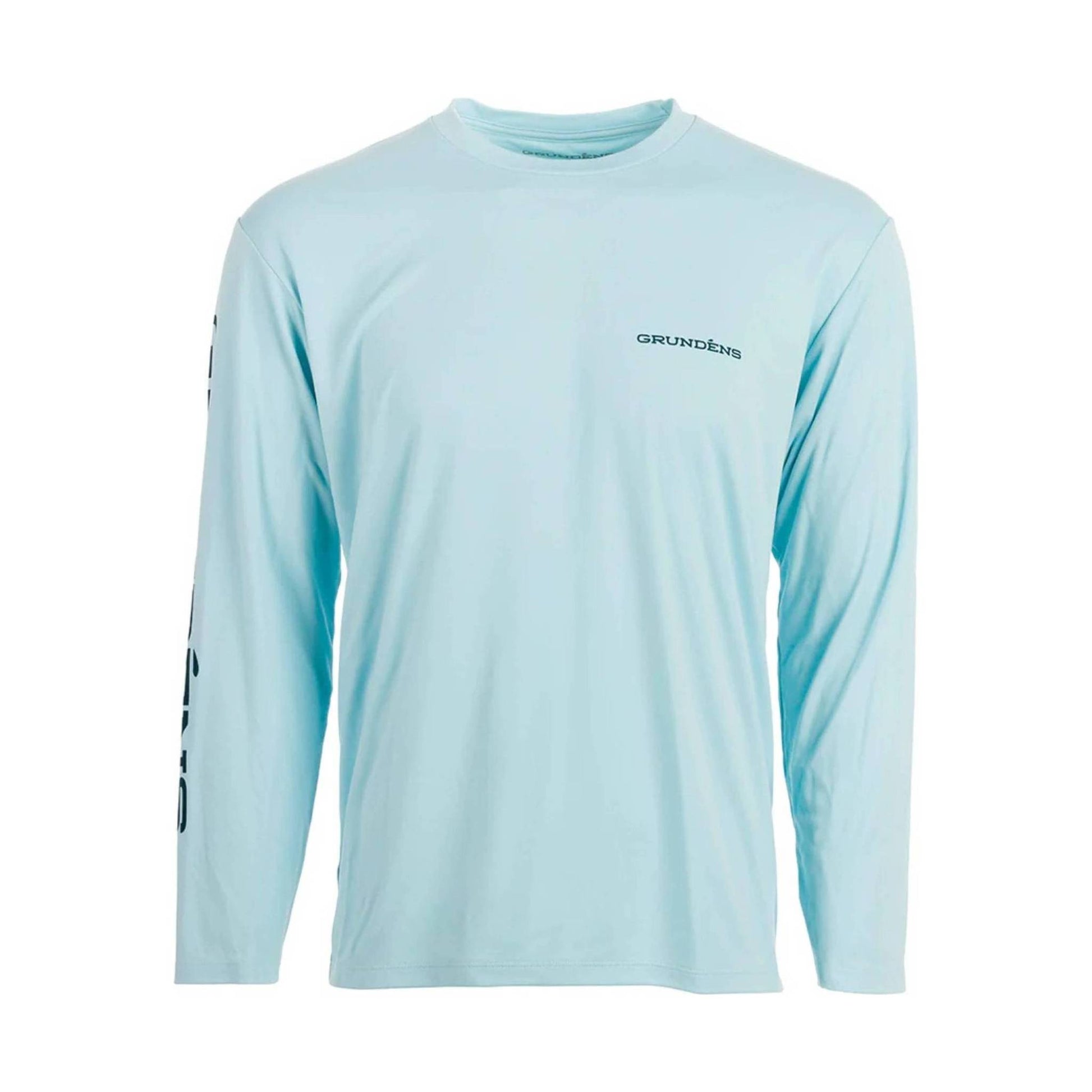 Grundens Men's Long Sleeve Tech Tee - Anchor Down Print by Lenny's Shoe & Apparel