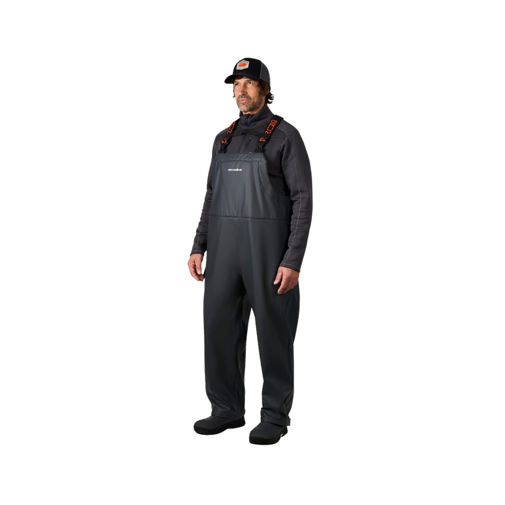 Grundens Men's Neptune Thermo Bib - Anchor by Lenny's Shoe & Apparel