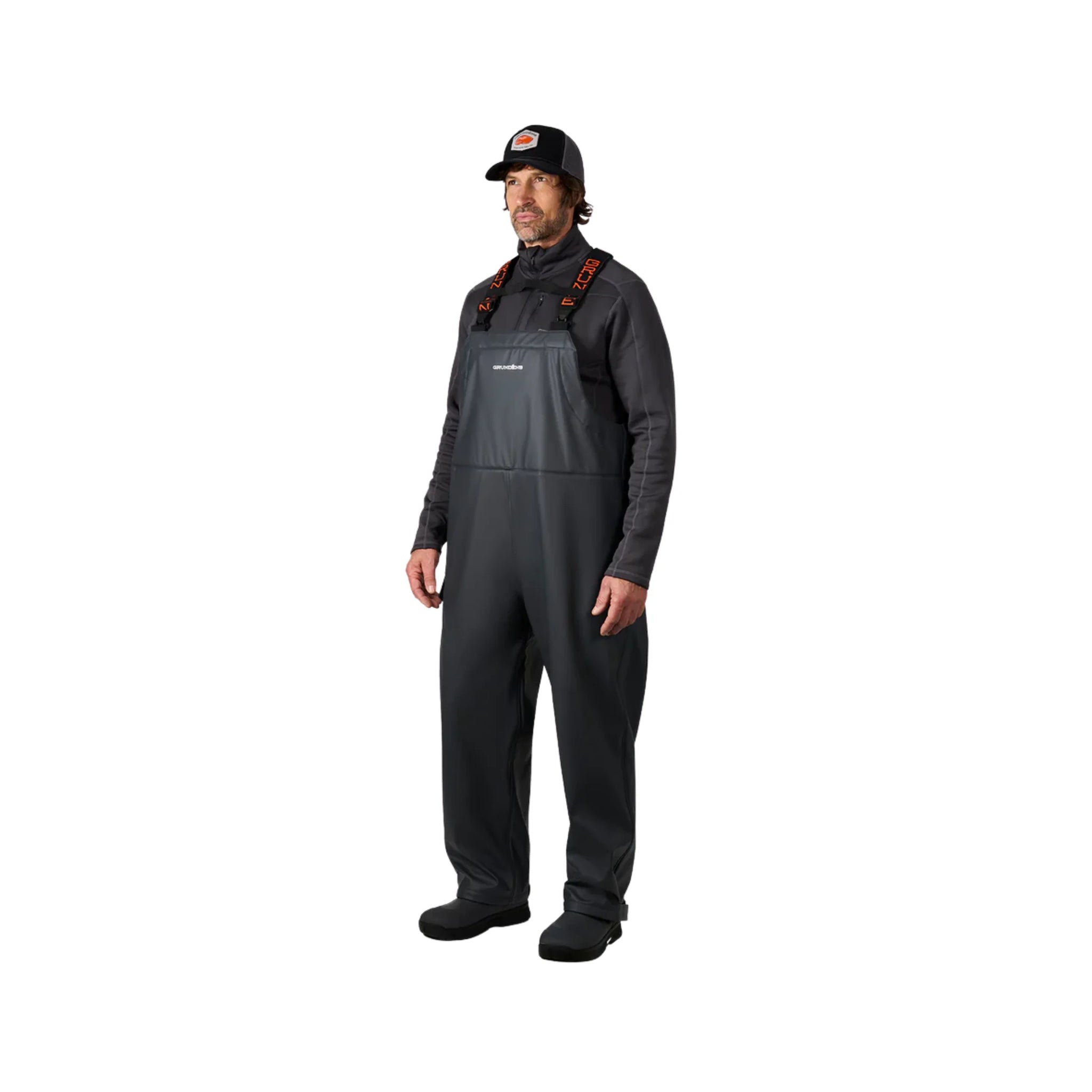 Grundens Men's Neptune Thermo Bib - Anchor by Lenny's Shoe & Apparel