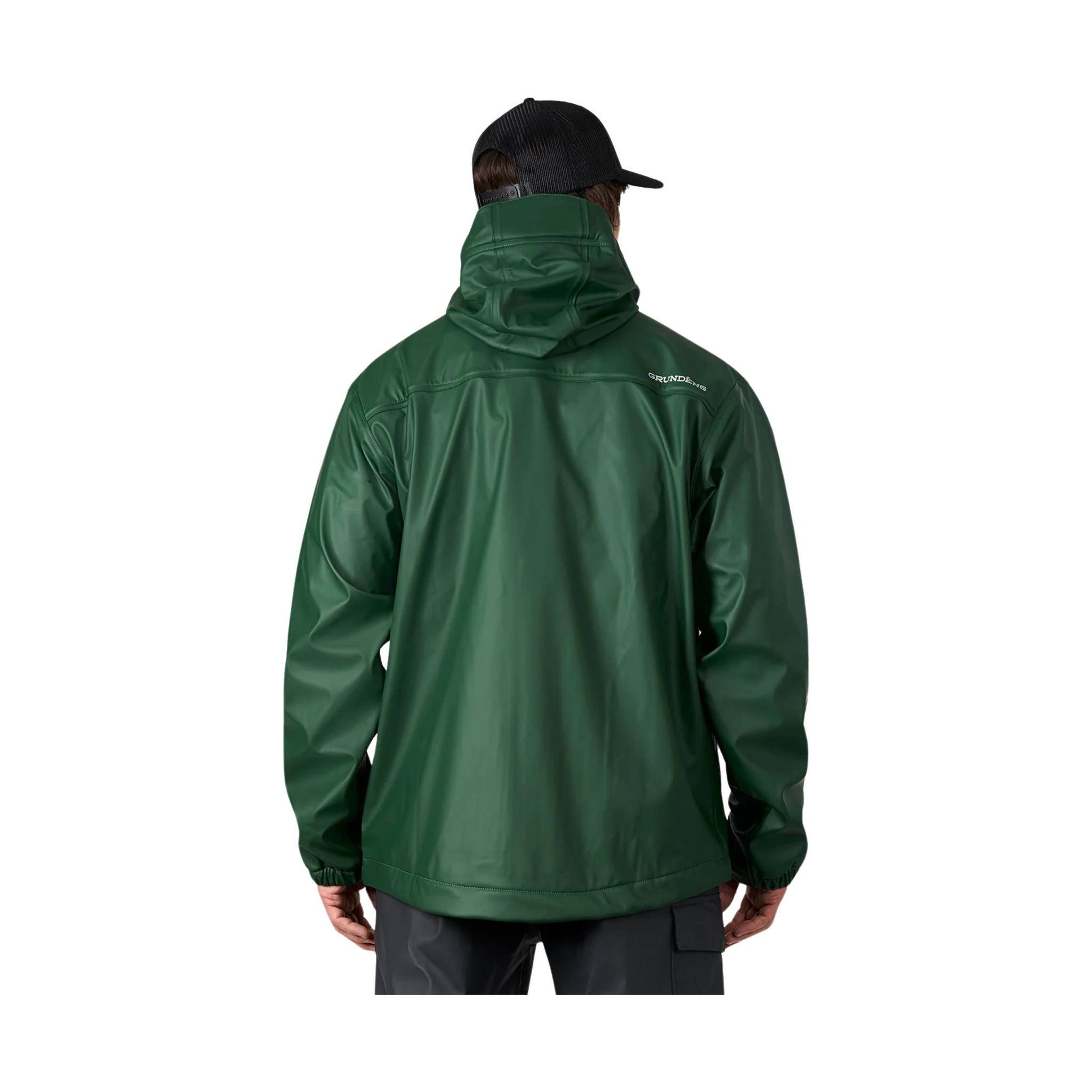 Grundens Men's Neptune Thermo Rain Jacket - Green by Lenny's Shoe & Apparel