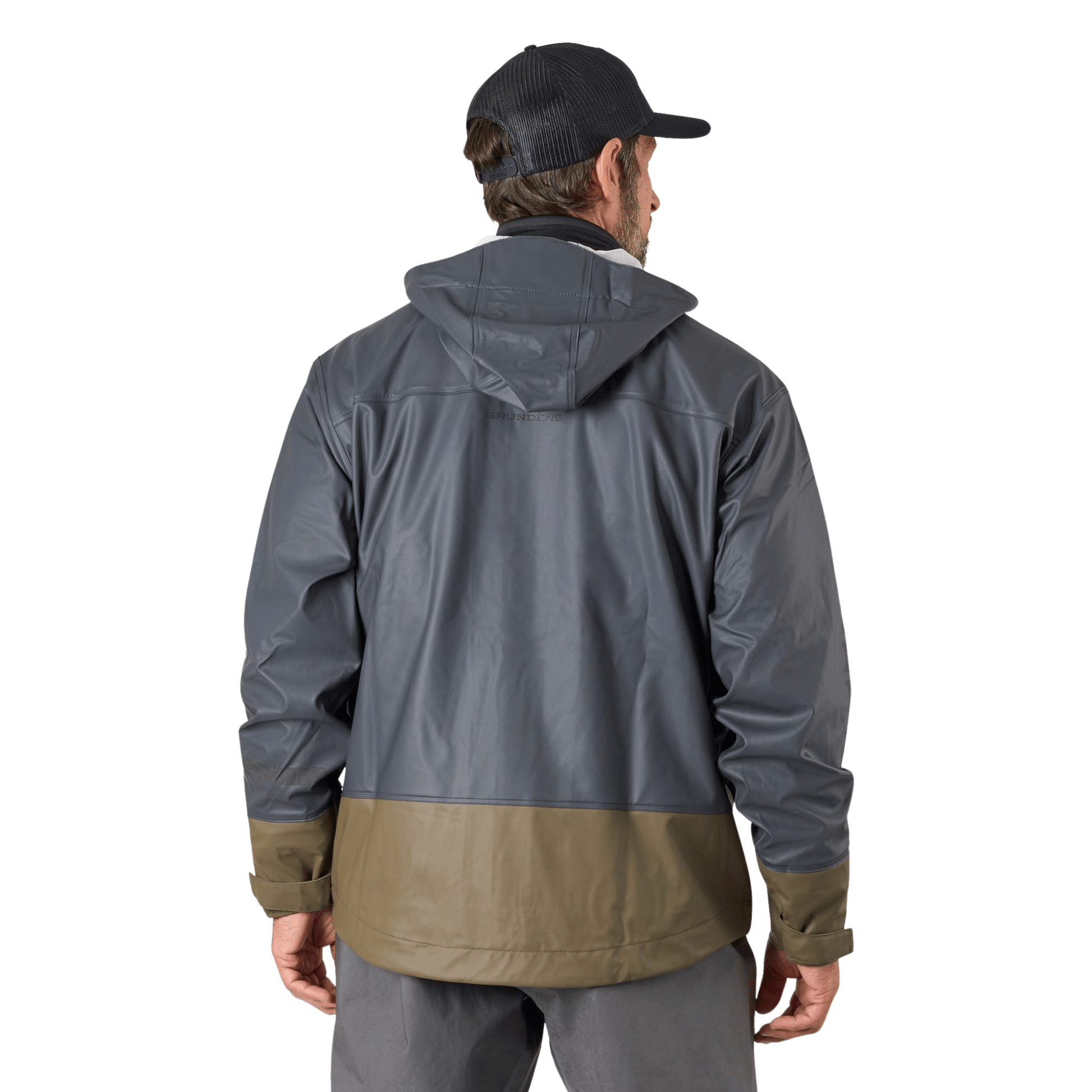 Grundens Men's Tourney Pro Jacket - Anchor/Otter by Lenny's Shoe & Apparel