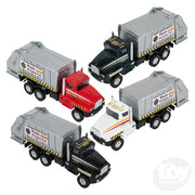 Diecast Pullback Garbage Truck 6" by Homeportonline