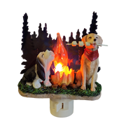 Campfire Dogs Nightlight