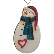 Beloved Snowman Winter Treasure Ornament