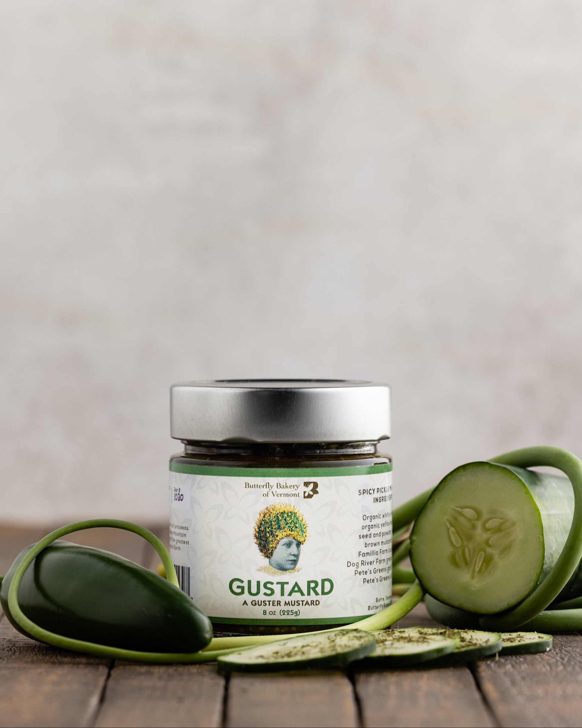 Gustard - A Guster Mustard by Butterfly Bakery of Vermont