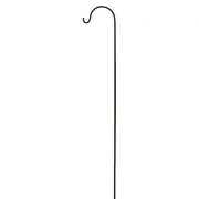 72-Inch High Wrought Iron Single Shepherd's Hook