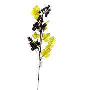 Grape Cluster Spray  With Autumn Leaves 15 1/2 Inch