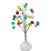 Lighted Holiday Round Gum Drop Tree