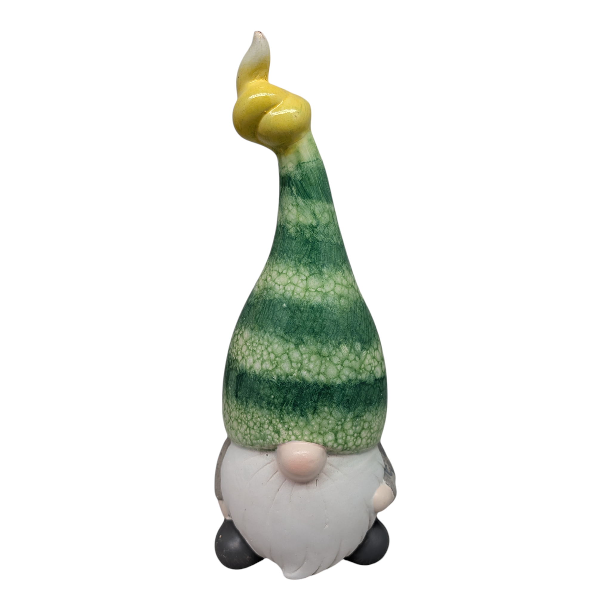 Terracotta Ceramic Gnomes - 3 Piece Set