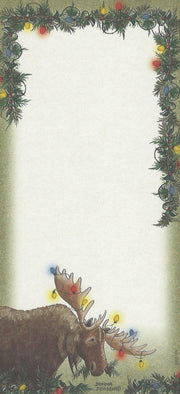 Mini Magnetic List Pad - Christmoose