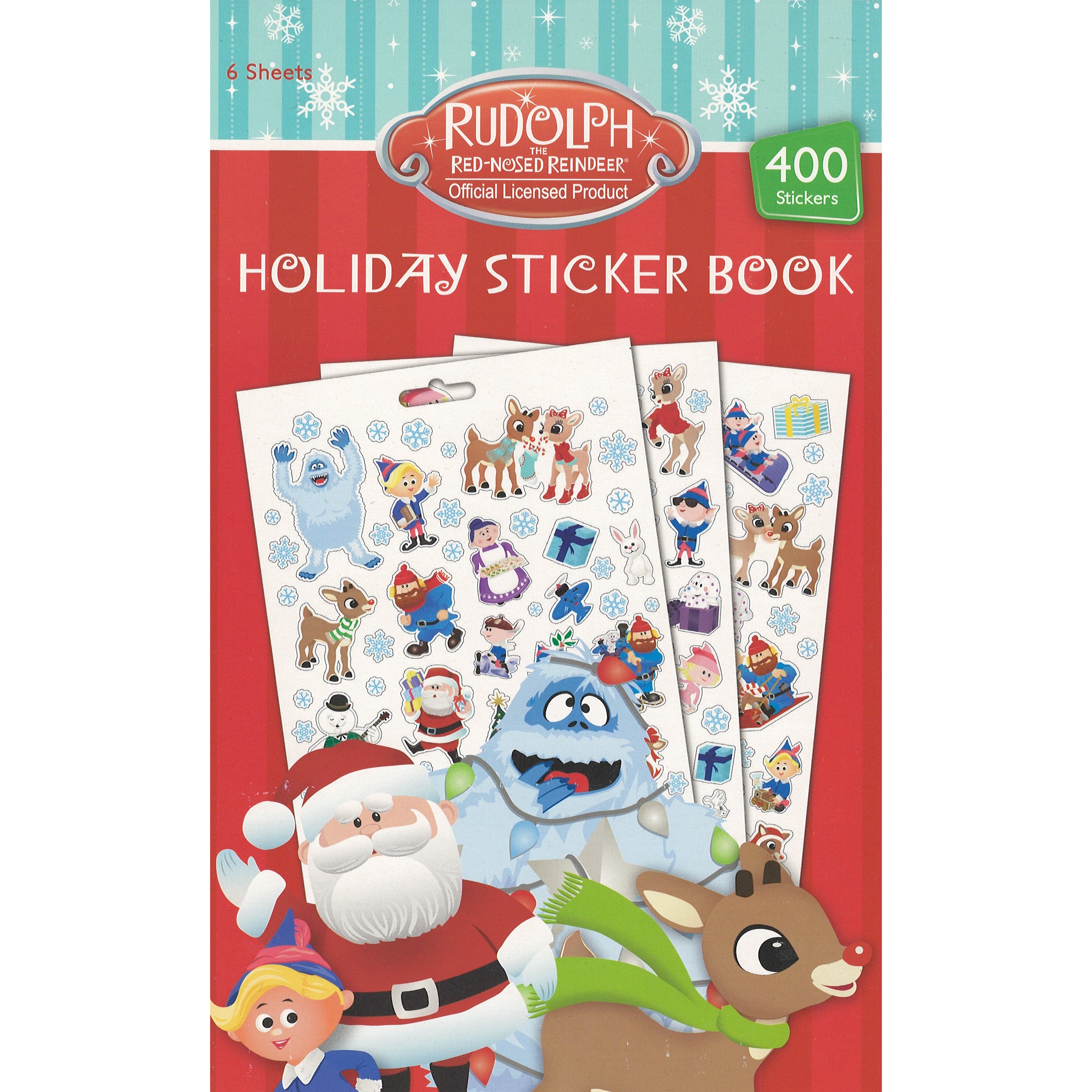 Rudolph and Friends Sticker Book - Over 400 Stickers