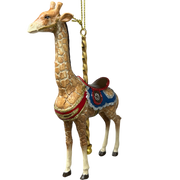 Resin Carousel Assortment Ornament - Giraffe