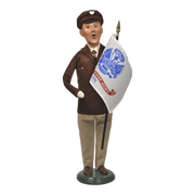 Army Man with Flag