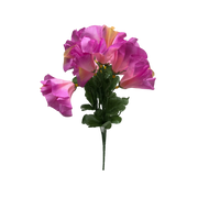 14-Inch Faux Purple Petunia