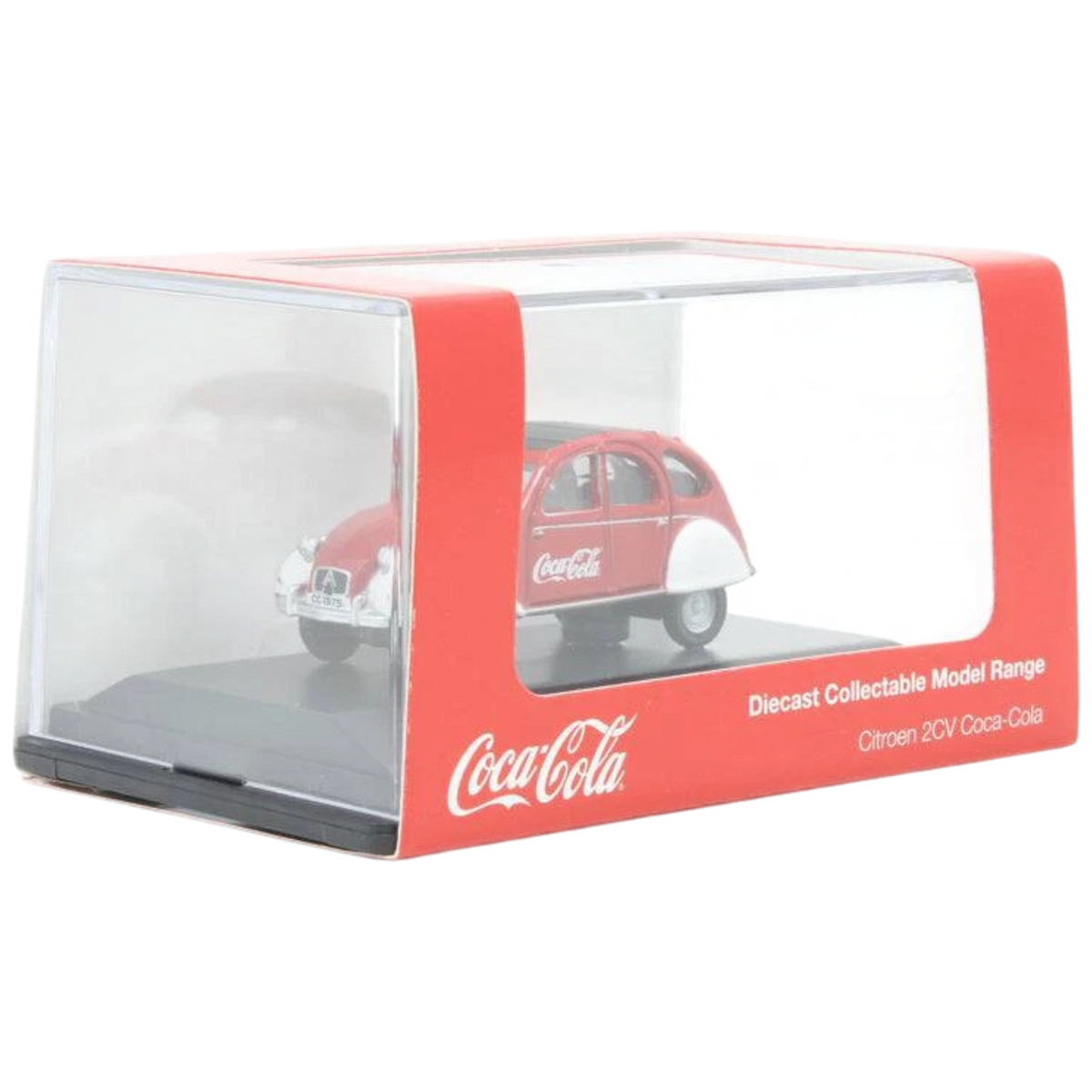Coca-Cola Citroen 2CV Diecast Car - 1:76 Scale