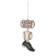 Sport Score Dangle Ornament - Baseball
