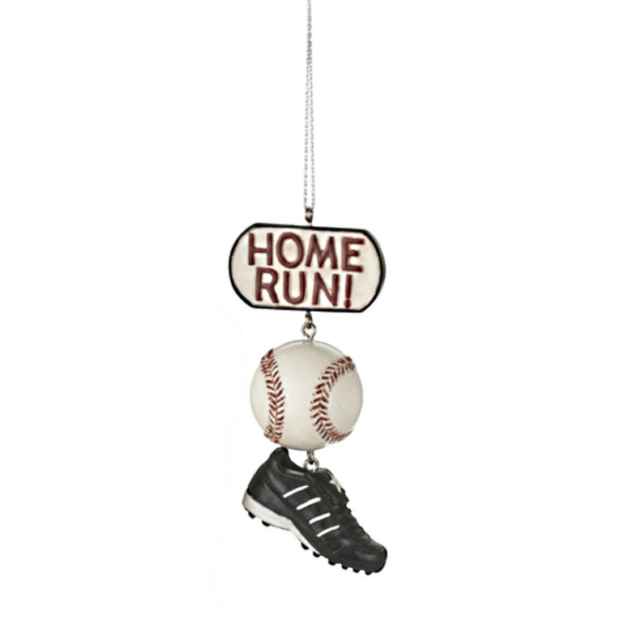 Sport Score Dangle Ornament - Baseball