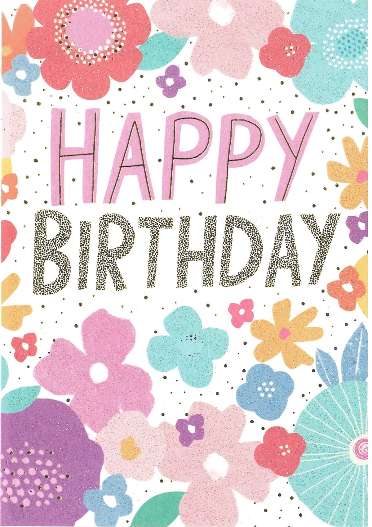 Sparkle With Joy - Birthday Card