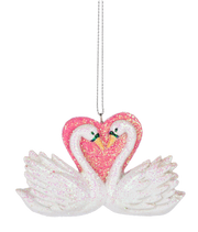 Swan Couple Ornament