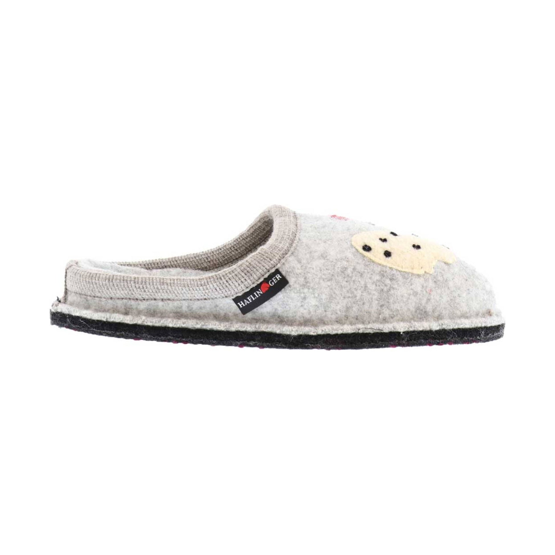 Haflinger Chicken Slippers - Grey by Lenny's Shoe & Apparel