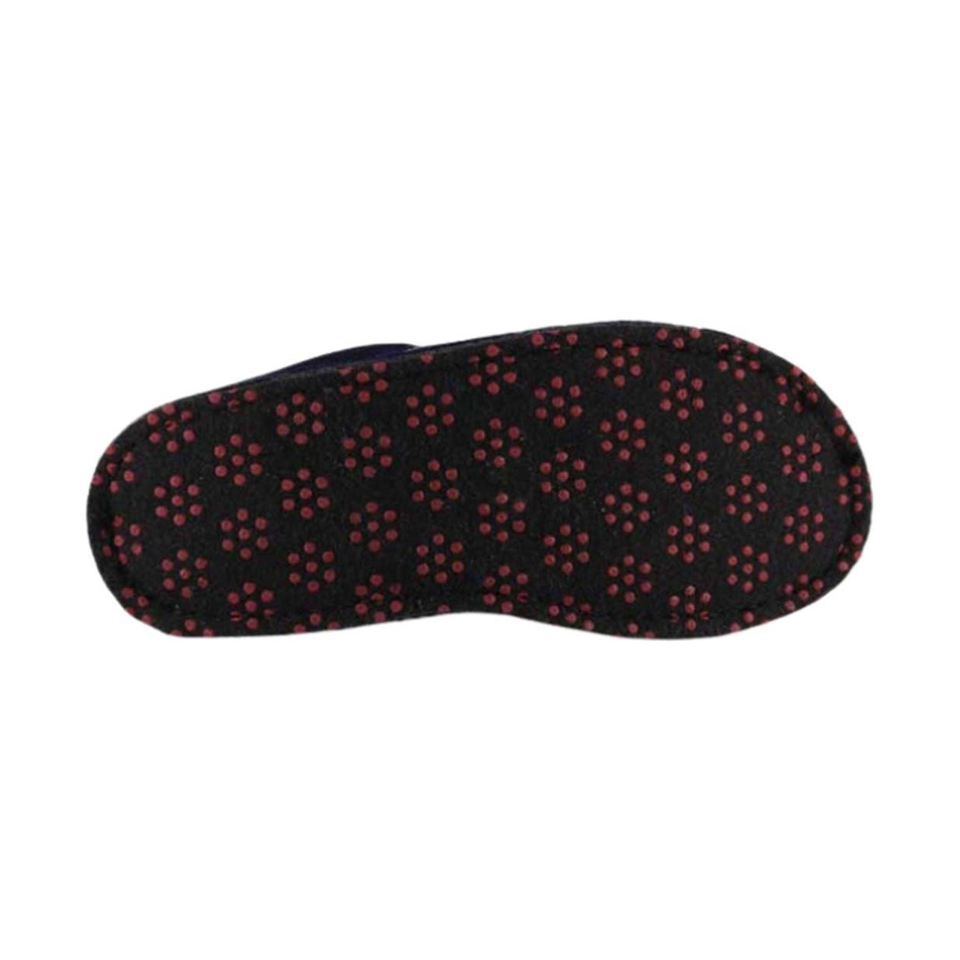 Haflinger Fido Slippers - Blue by Lenny's Shoe & Apparel
