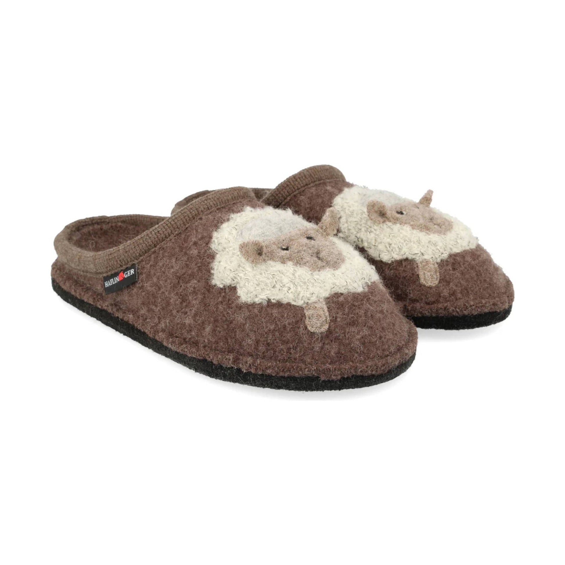 Haflinger Lamby Slippers - Brown by Lenny's Shoe & Apparel
