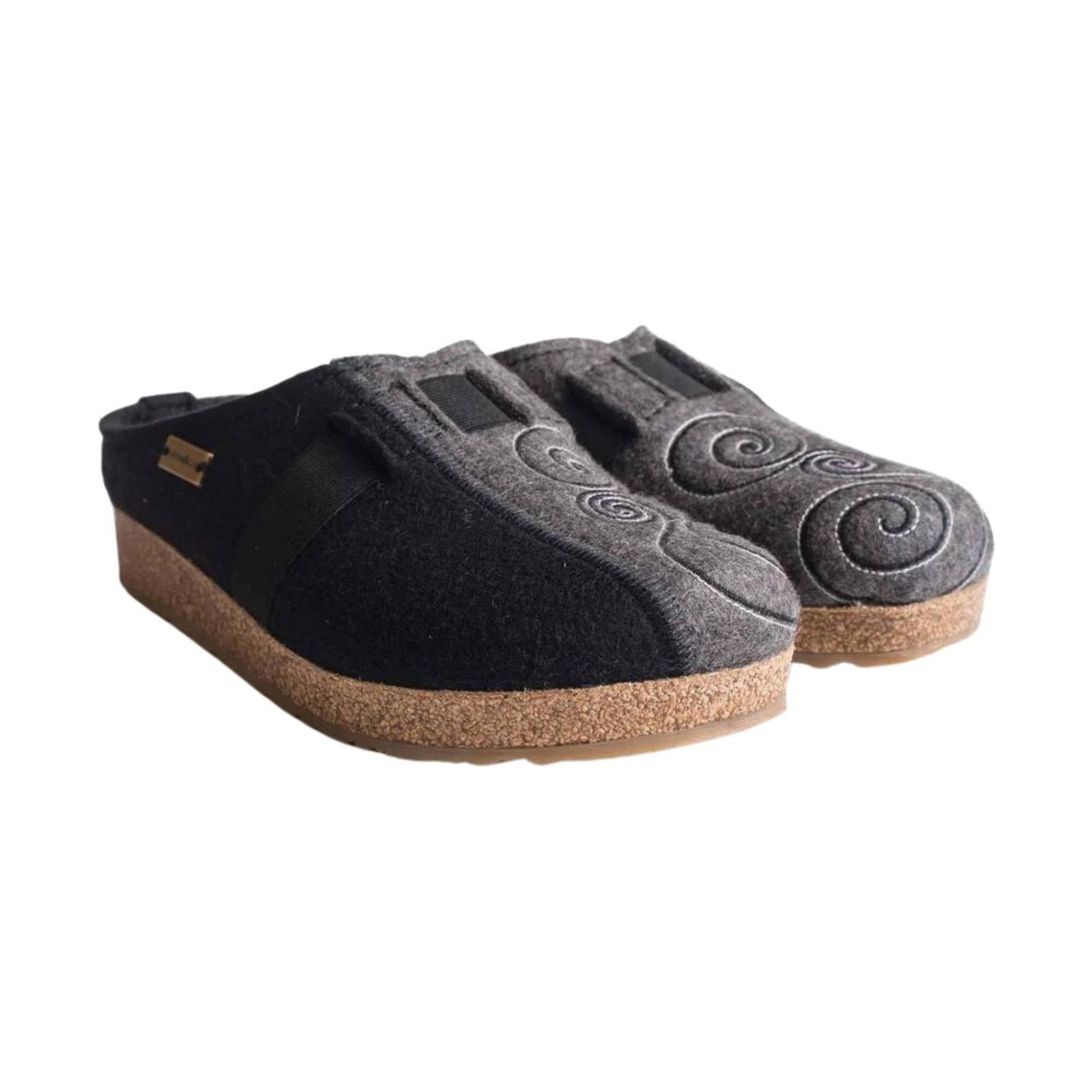 Haflinger Magic - Black/Grey by Lenny's Shoe & Apparel