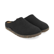 Haflinger Manhattan Slippers - Black by Lenny's Shoe & Apparel