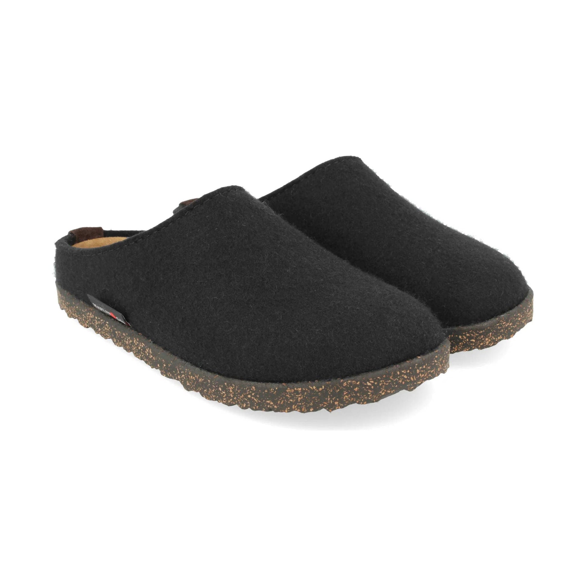 Haflinger Manhattan Slippers - Black by Lenny's Shoe & Apparel