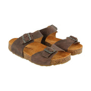 Haflinger Women's Andrea Sandal - Brown Chocolate by Lenny's Shoe & Apparel