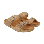 Haflinger Women's Andrea Sandal - Taupe by Lenny's Shoe & Apparel