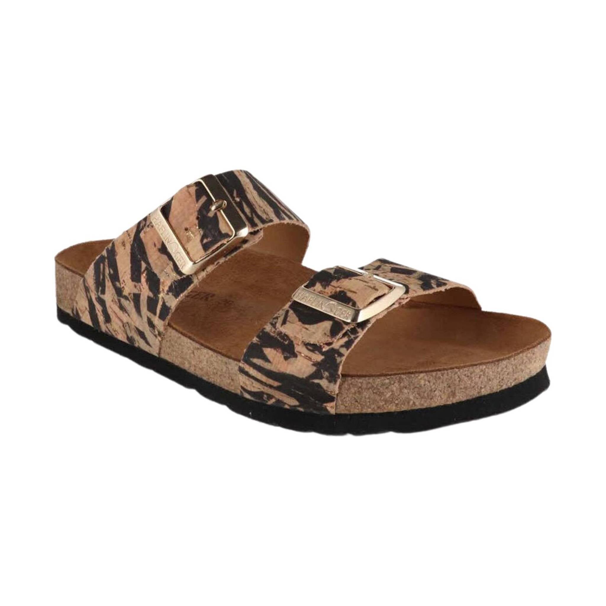 Haflinger Women's Andrea Sandal - Zebra by Lenny's Shoe & Apparel