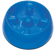 Hagen - Medium Anti Gulping Dog Dish, Blue by Homeportonline