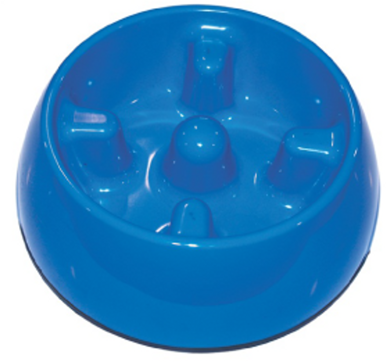 Hagen - Medium Anti Gulping Dog Dish, Blue by Homeportonline