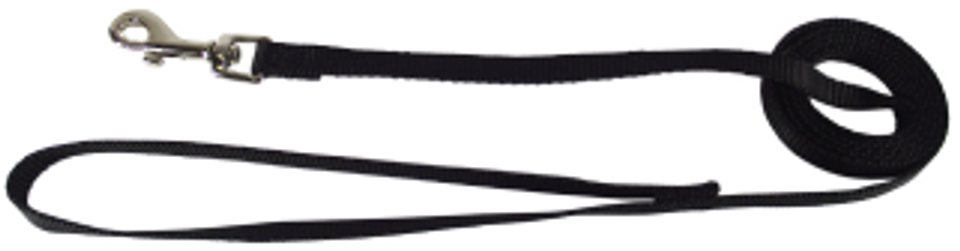 Hamilton - Dog Lead 3/8" x 6', Black by Homeportonline