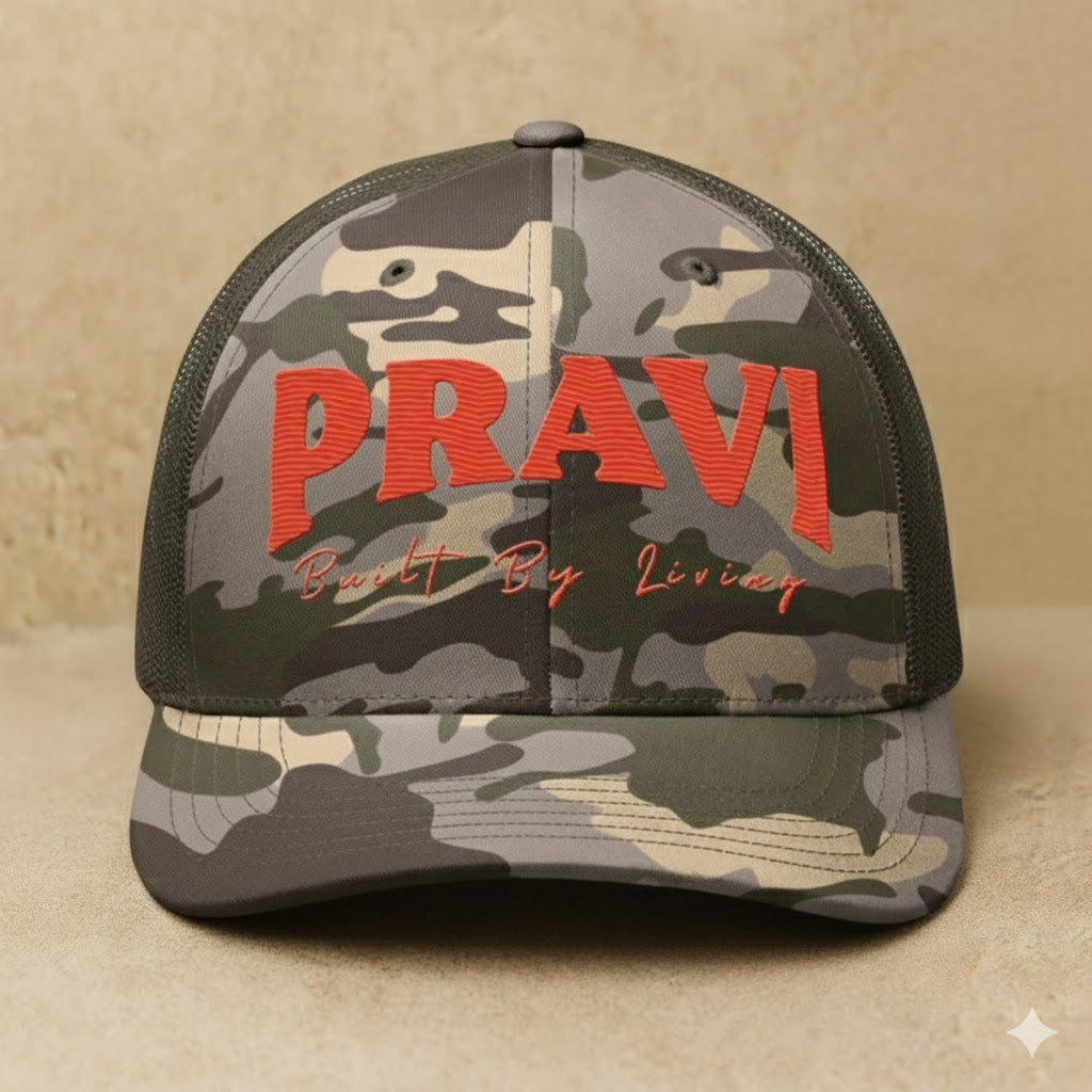 The PRAVI Snapback / in Camo by PRAVI Nutrition