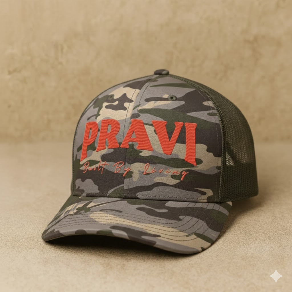 The PRAVI Snapback / in Camo by PRAVI Nutrition