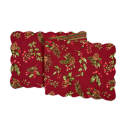 Maureen Quilted Table Runner - 14 x 51 Inch
