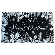 Merry Christmas Welcome Mat - 29" x 16"