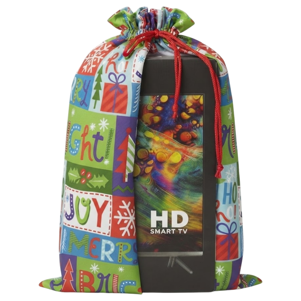 Massive TV or Bike Gift Bag - Bright Joy