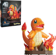 4D Build Pokemon Charmander 3D Puzzle Model Kit