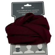 Headband/Scarf Burgundy
