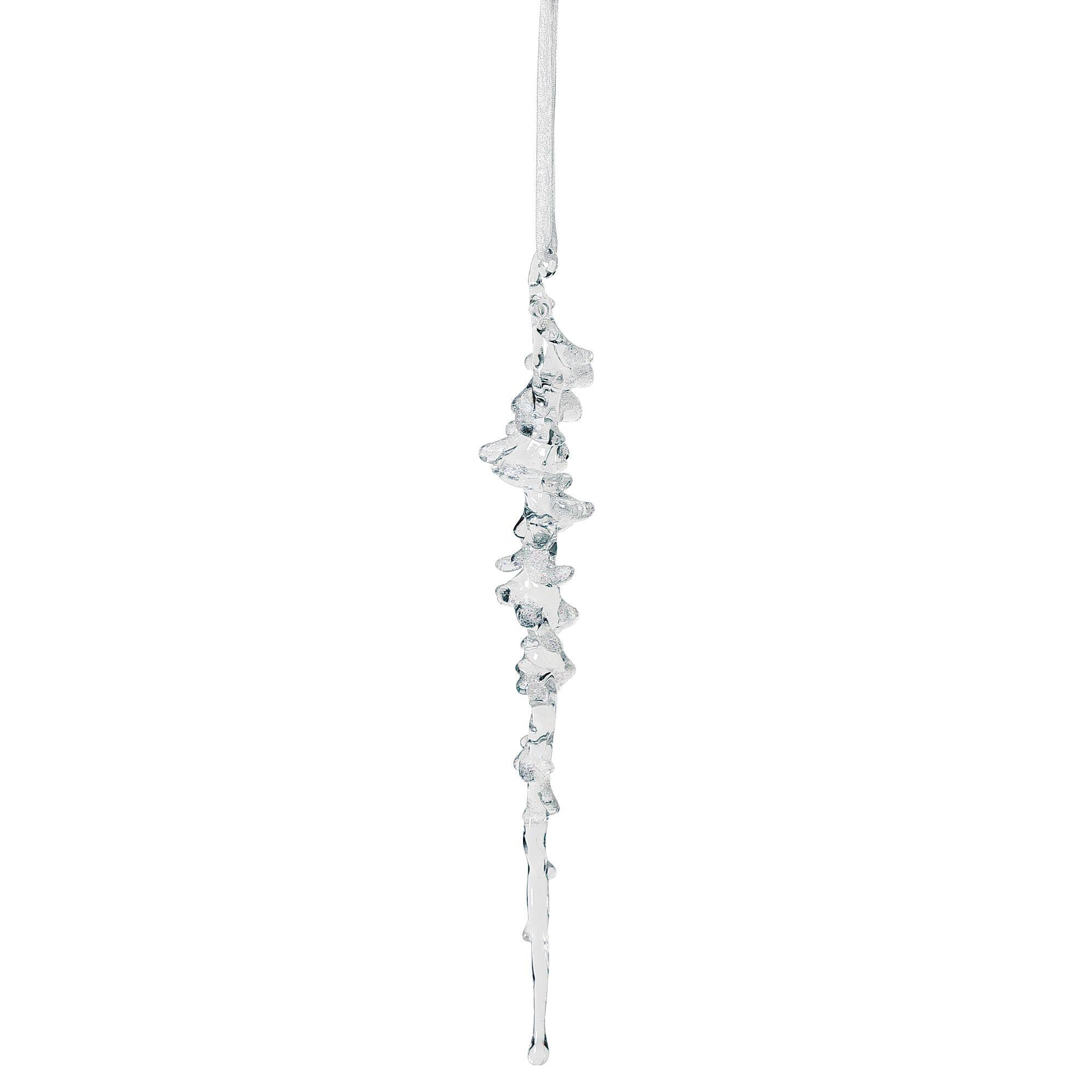 Acrylic Faceted Icicle -