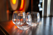 Short Stemless Wine Glass