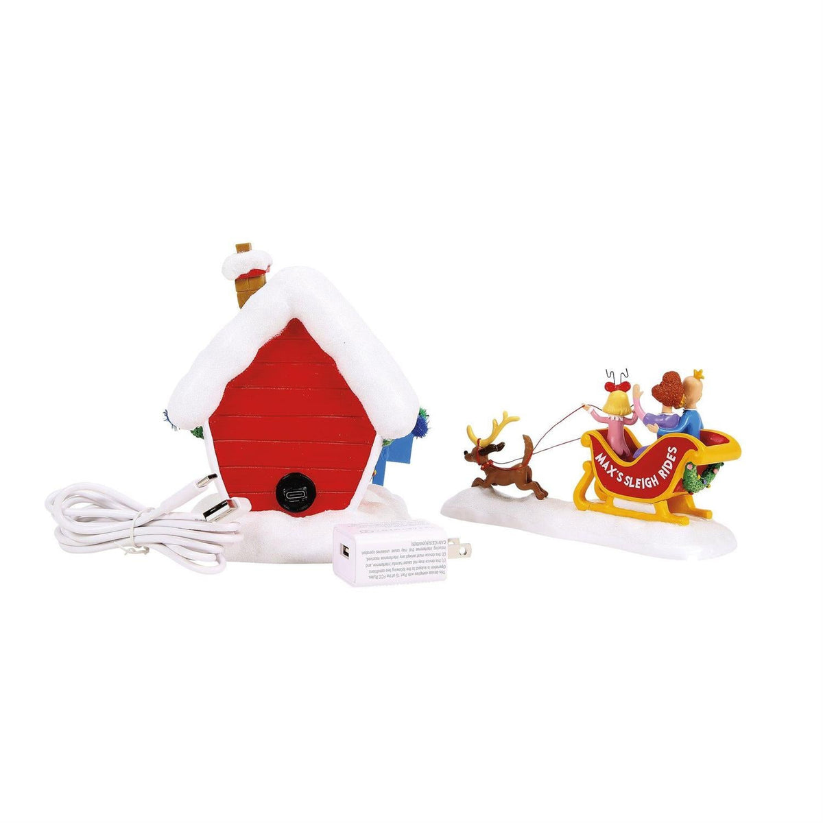 Max's Sleigh Rides - 2 Piece Set