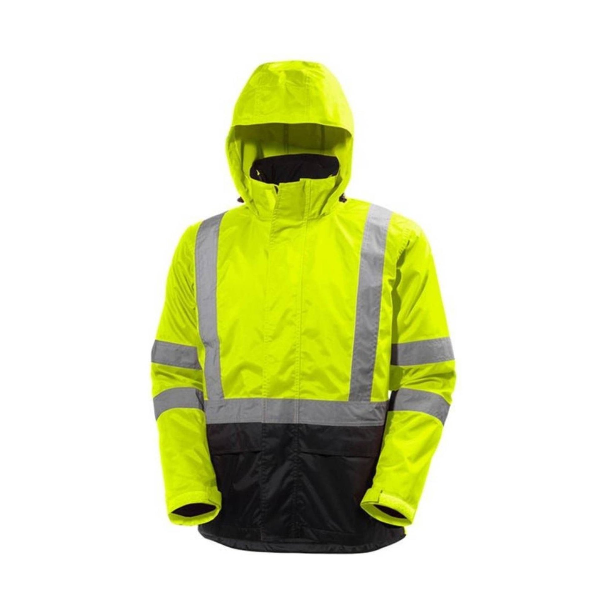 Helly Hansen Men's Alta Shell Waterproof Jacket - Yellow/Charcoal by Lenny's Shoe & Apparel