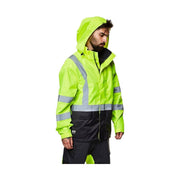 Helly Hansen Men's Alta Shell Waterproof Jacket - Yellow/Charcoal by Lenny's Shoe & Apparel
