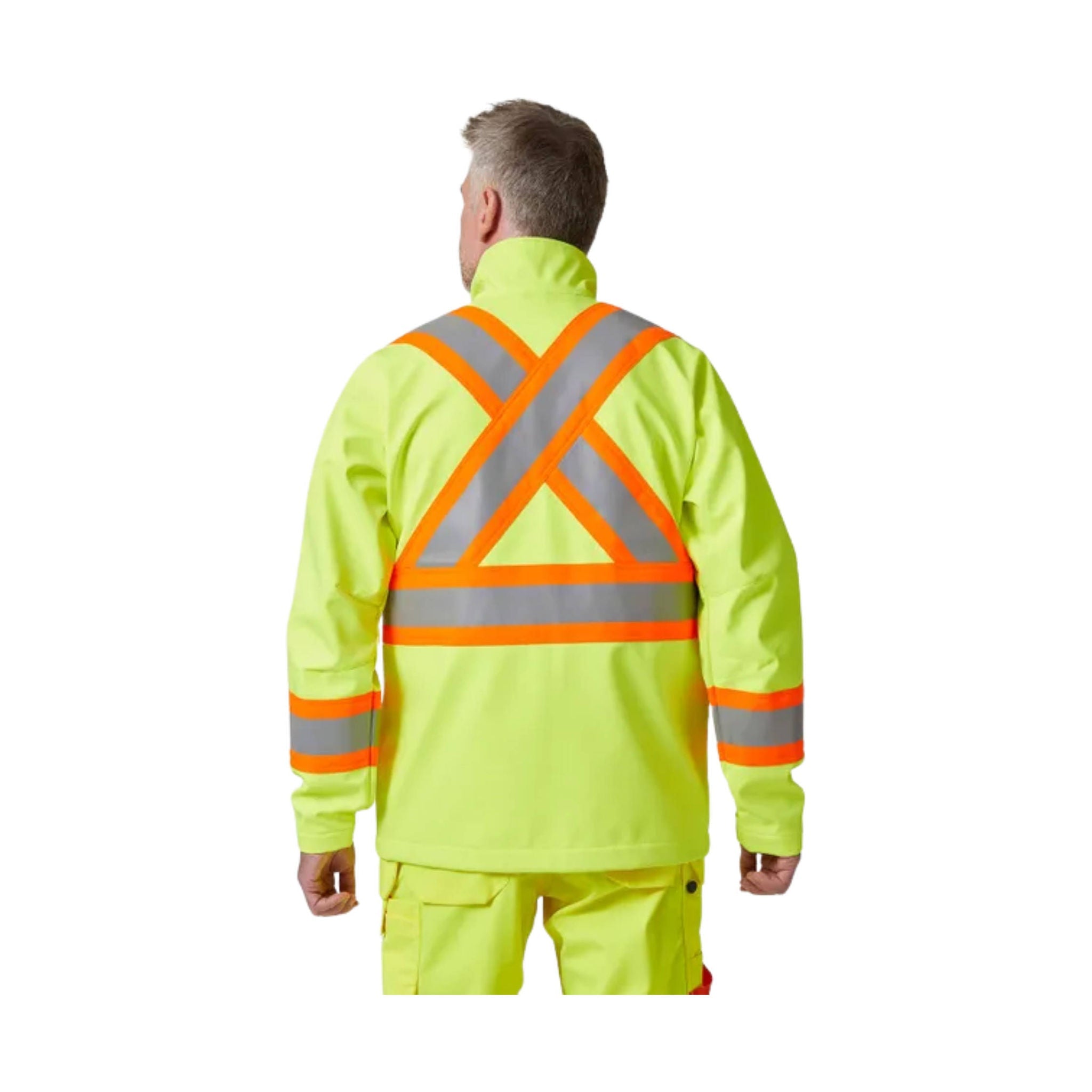 Helly Hansen Men's Alta Softshell Jacket CSA - Yellow/Ebony by Lenny's Shoe & Apparel